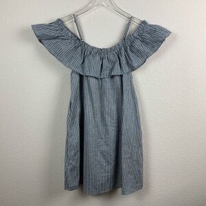 UMGEE Cold Shoulder Striped Dress Size Medium